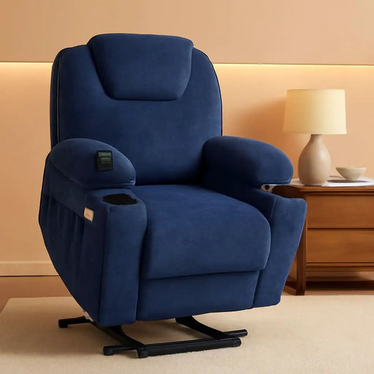 Petite Power Lift Recliner With Massage And Heat USB Ports from PriceLows™