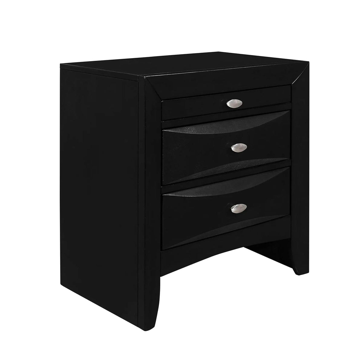 Lucille Nightstand With Spacious Drawers | 2 Pieces | Wood | Bedroom