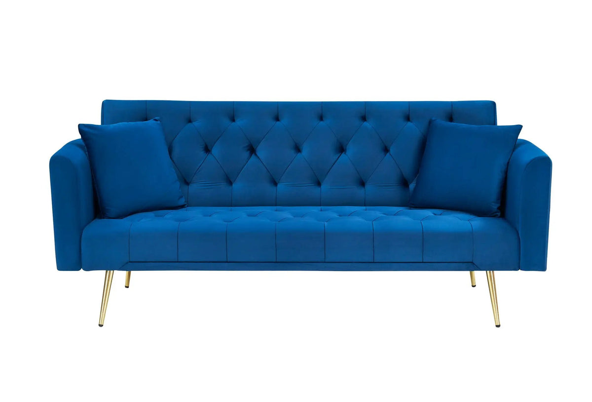 Convertible Folding Sofa Bed | Double Size | Small Space Design | Living Room Futon