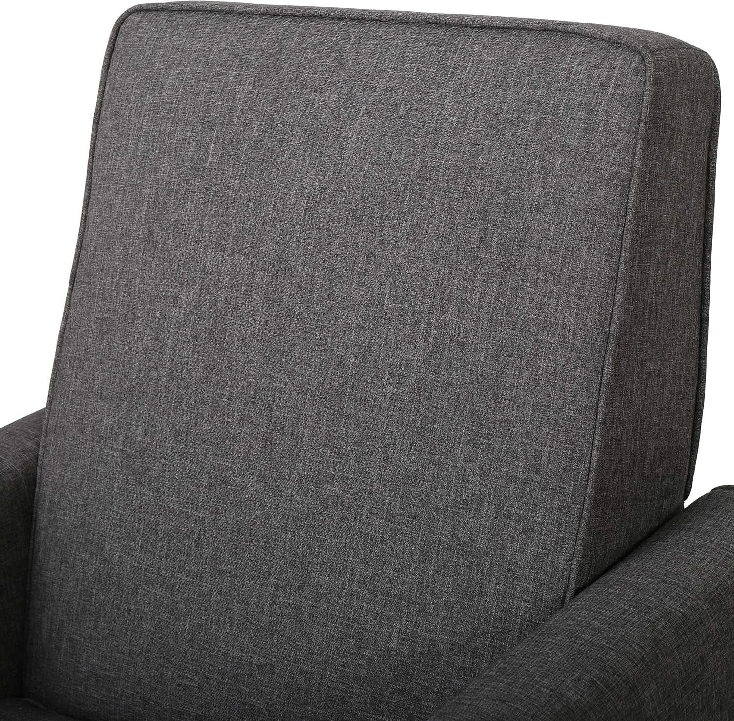Emmie Fabric Recliner Set Of 2 In Smoke And Dark Brown from PriceLows™