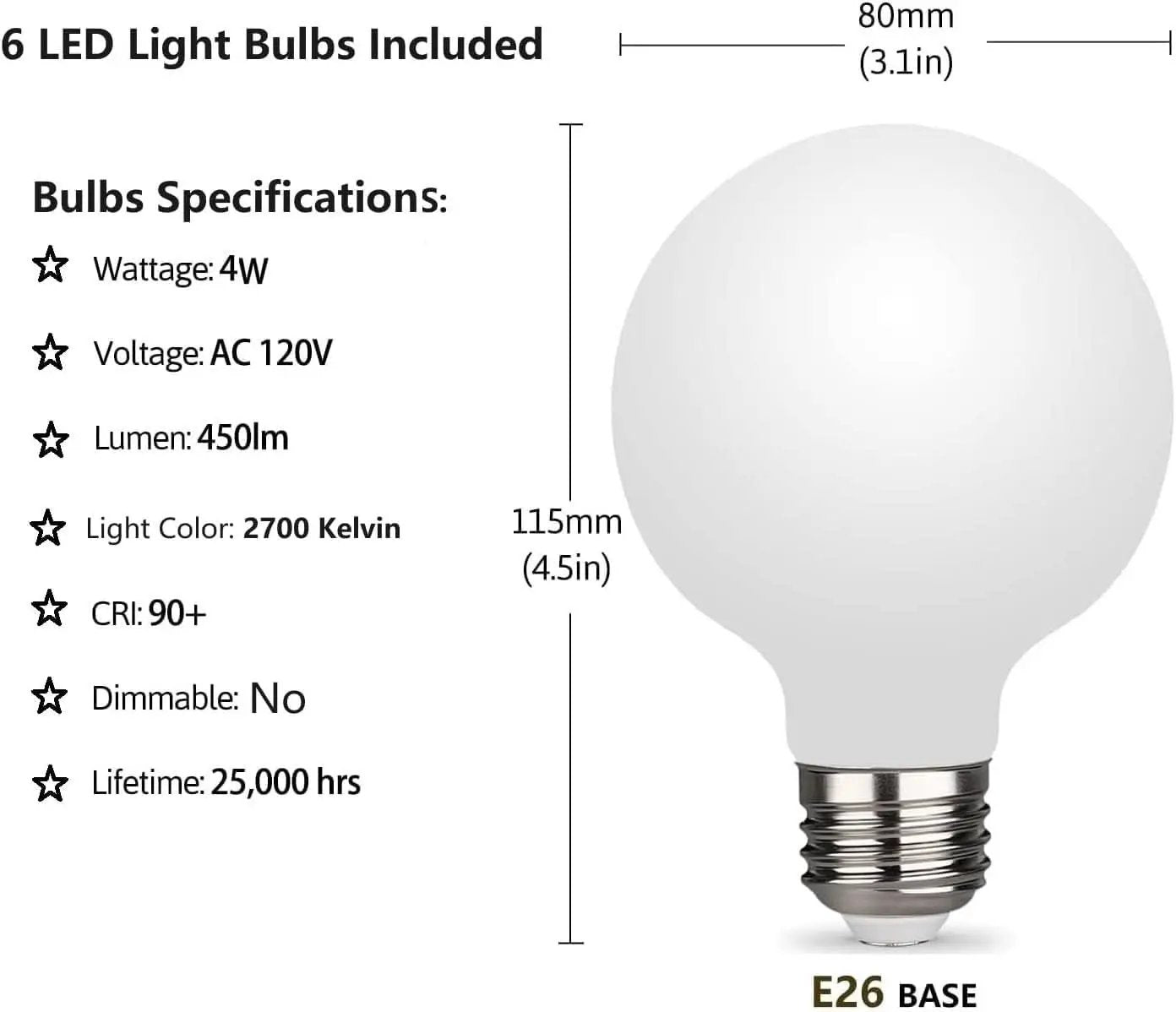 Modern Sputnik Chandelier Six Light Ceiling Fixture With Six LED Bulbs Black from PriceLows™