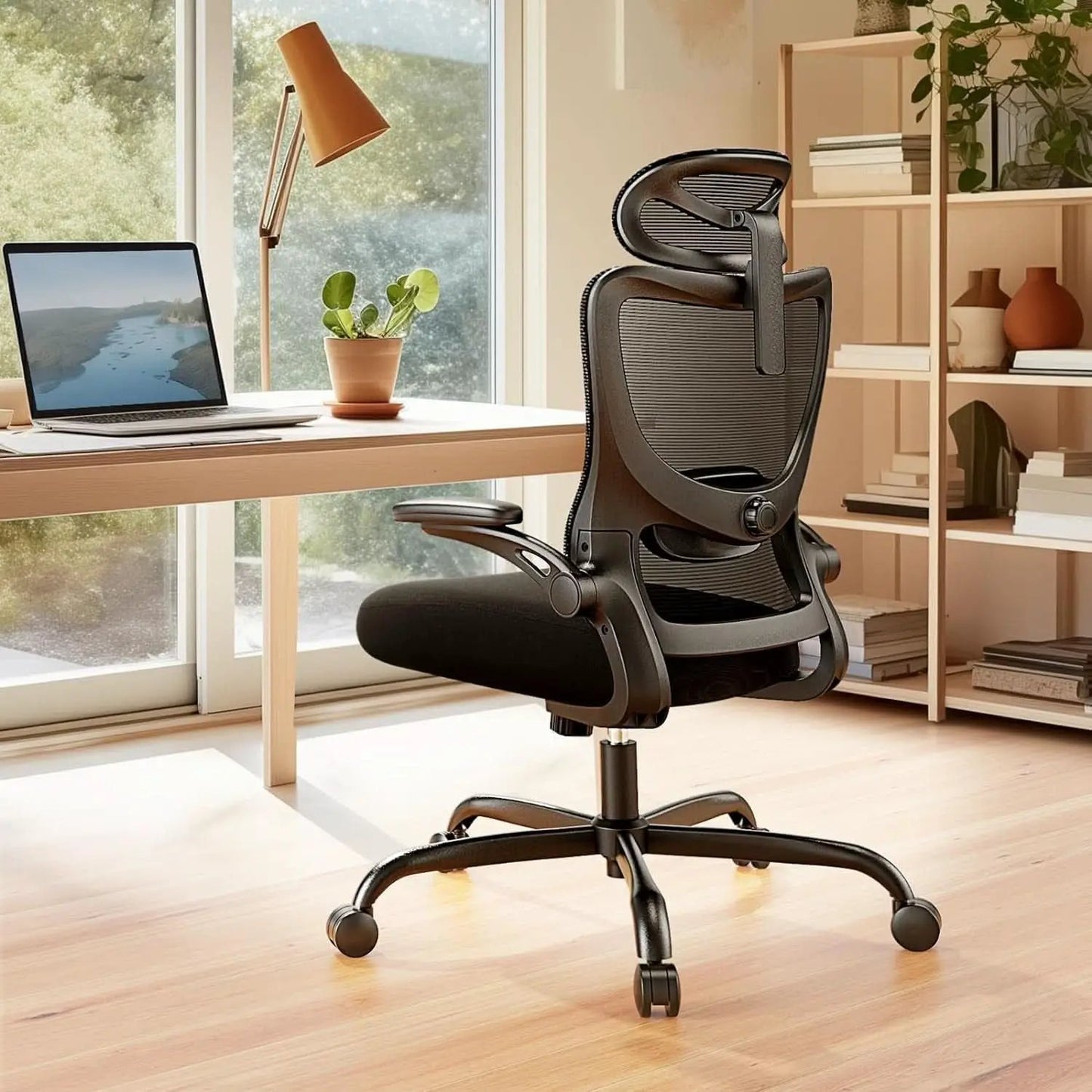 Ergonomic High Back Mesh Office Chair With Adjustable Lumbar Support from PriceLows™