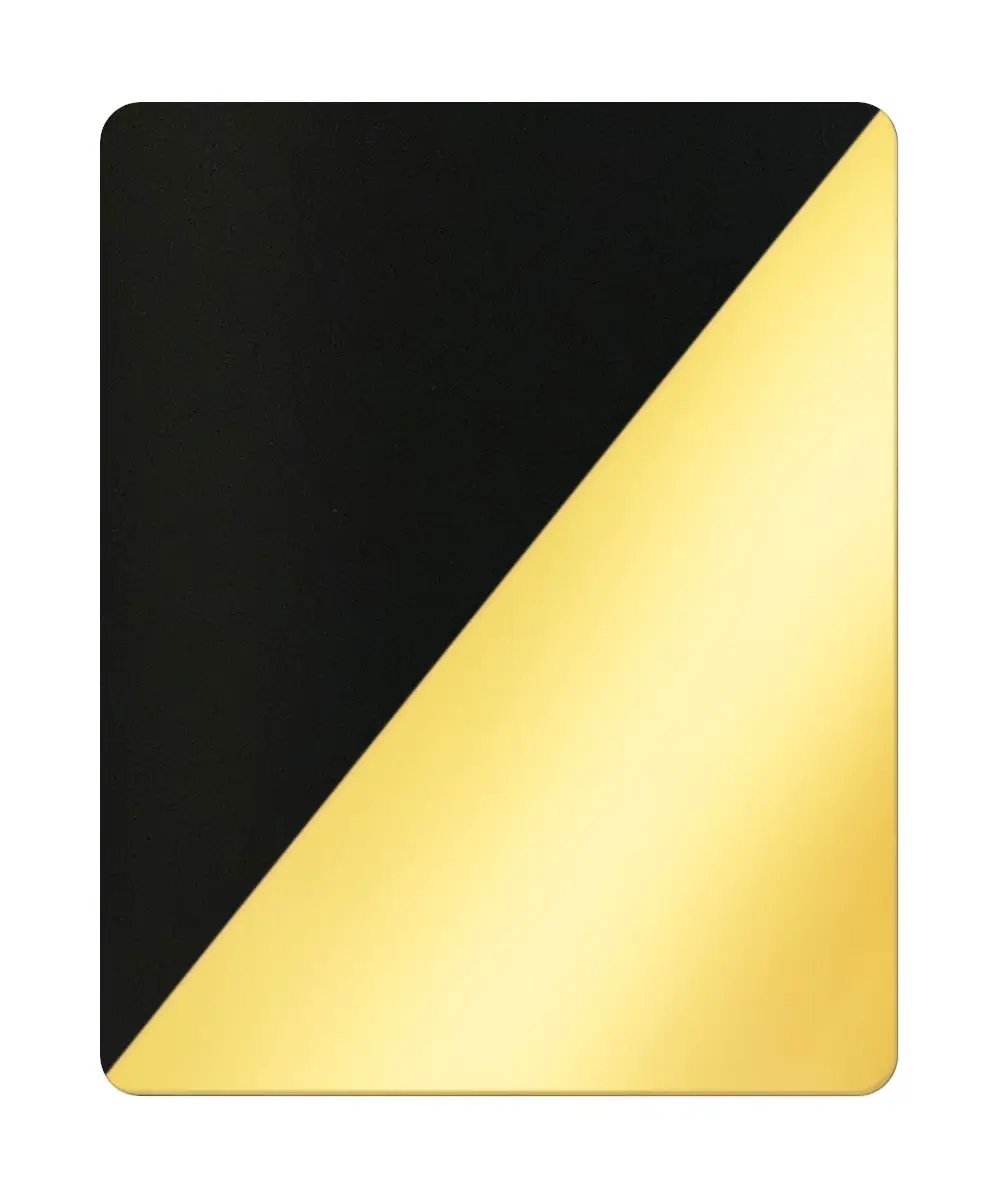 Empire Lampshade | 14W X 11H | Black With Gold Lining | Hardback