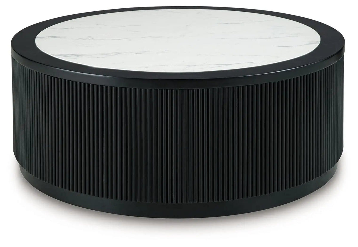 Grayman Round Table | 2 Pieces | Marble | Living Room