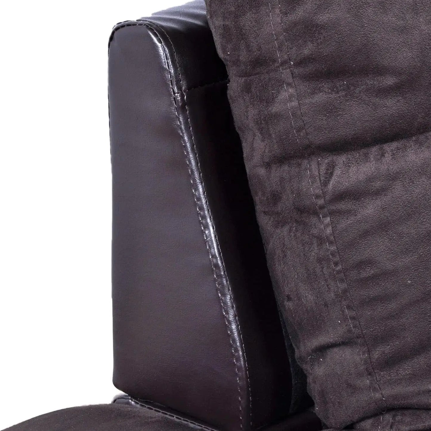 Espresso L Shaped Sectional Sofa Set Left Hand Facing from PriceLows™