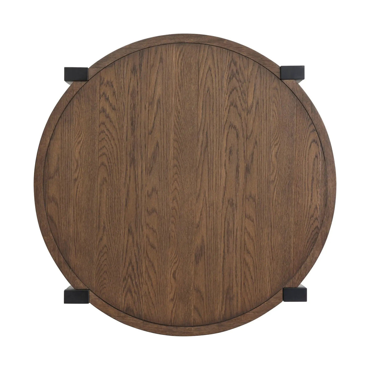 Kaysen Round Table | 2 Pieces | Oak Veneer | Living Room