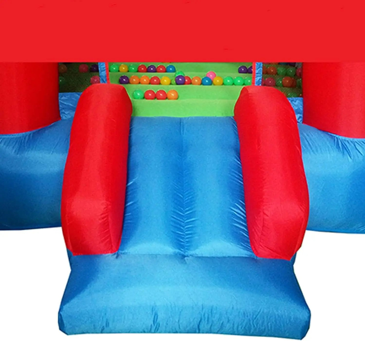 8x7 Junior Inflatable Bouncer With Slide And 50 Balls from PriceLows™