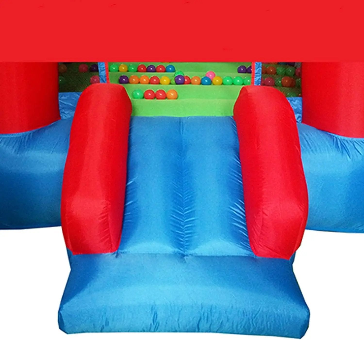 8x7 Junior Inflatable Bouncer With Slide And 50 Balls from PriceLows™