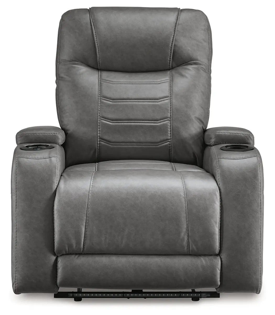 Schooner Rocks Power Recliner / Adj Headrest Reclining Chair | 2 Pieces | Living Room Furniture | Living Room