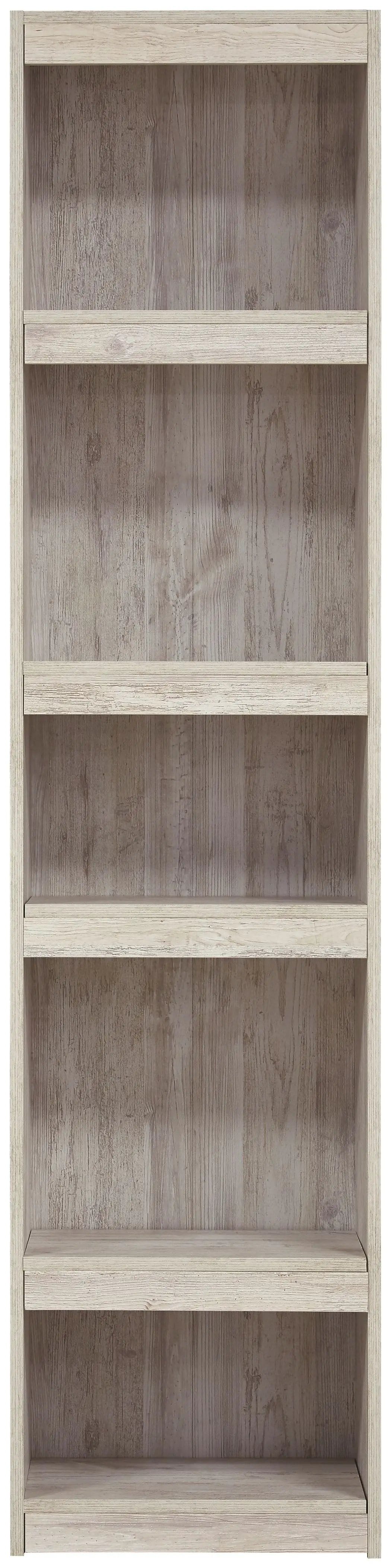 Willowton Pier 4 Shelves | 17.13 x 11.89 x 71.97 in | Engineered Wood & Mdf | Whitewash