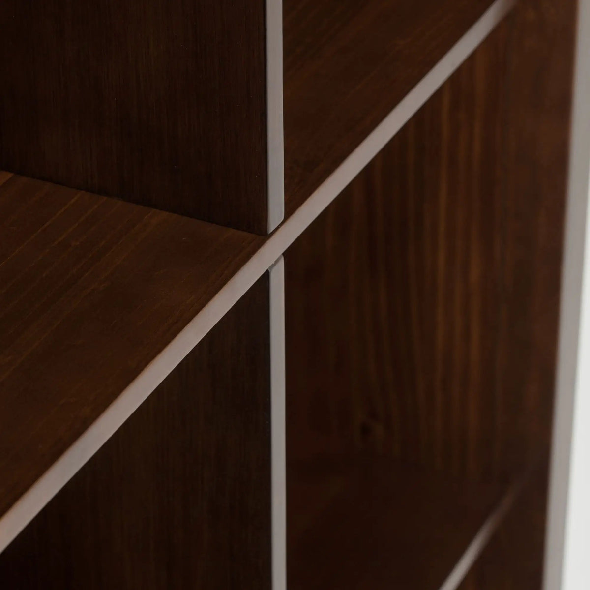 Artisan Cube Storage | Handcrafted Solid Wood | Glazed NC Lacquer Finish | Large Storage Cubbies
