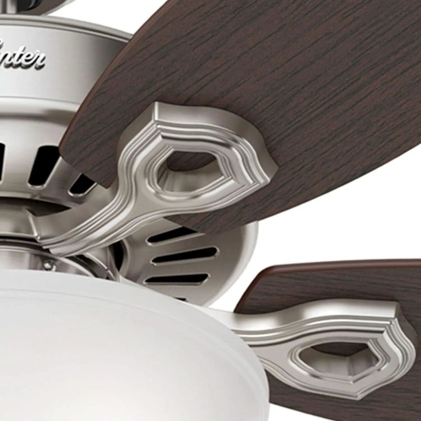 Builder Deluxe 52 Inch Brushed Nickel Indoor Ceiling Fan from PriceLows™