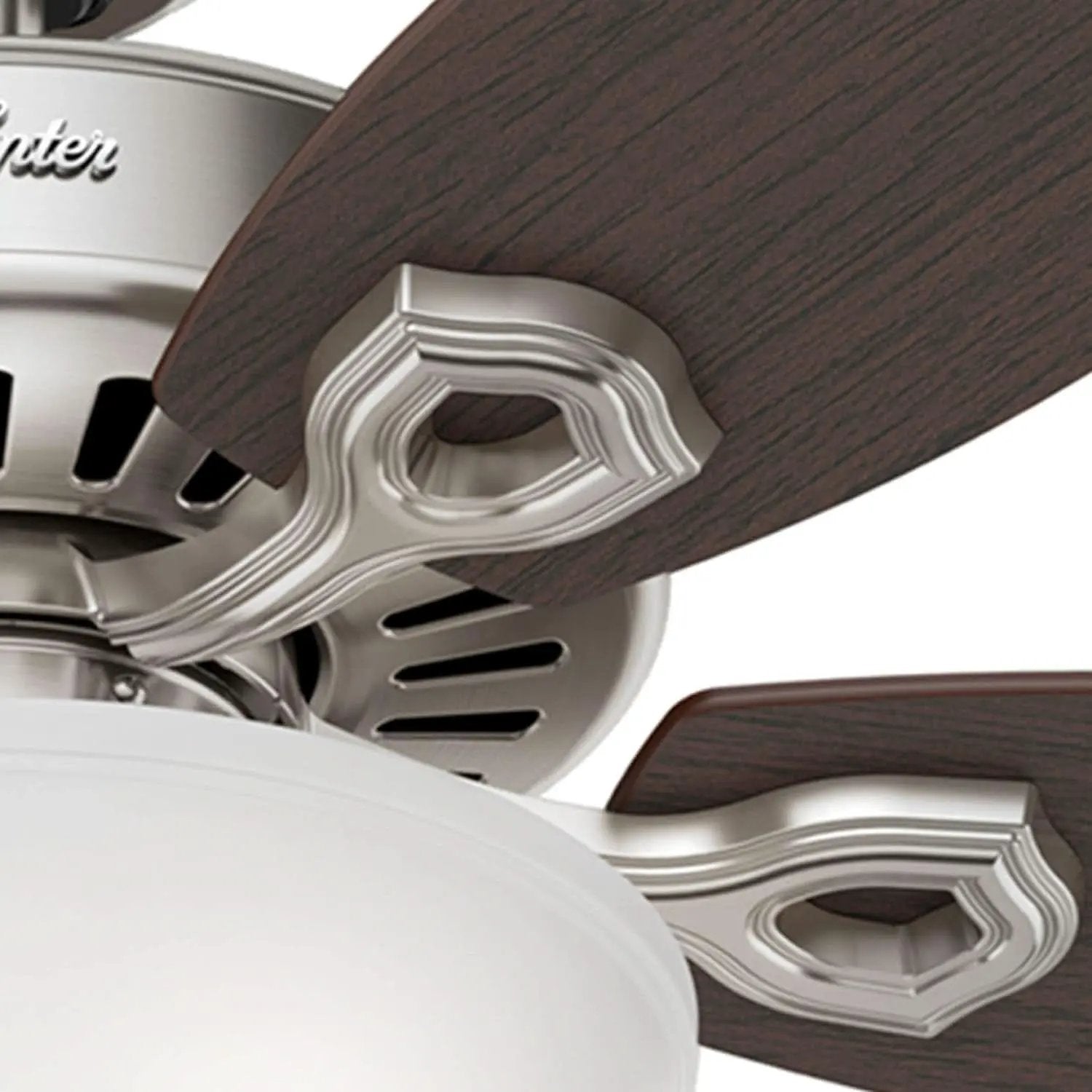 Builder Deluxe 52 Inch Brushed Nickel Indoor Ceiling Fan from PriceLows™