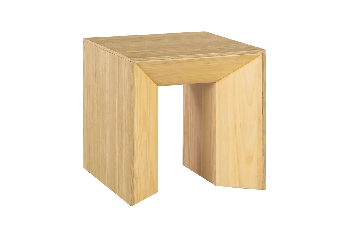 Harold Coffee Table | Wood Finish | Thickened Fixed Tabletop | Warm Classic Design