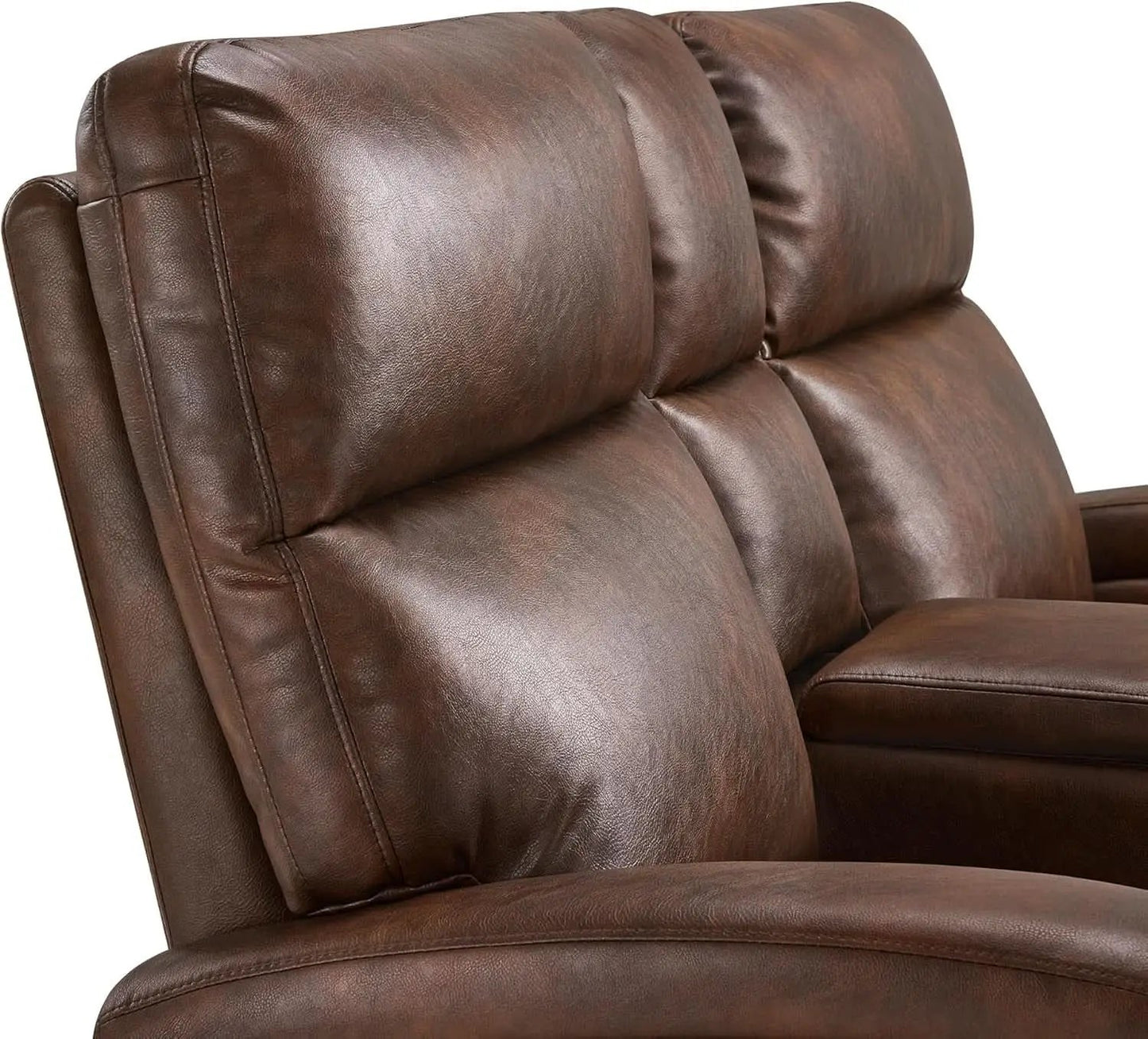 65.7 Inch Dark Brown Zero Wall Power Recliner Loveseat from PriceLows™