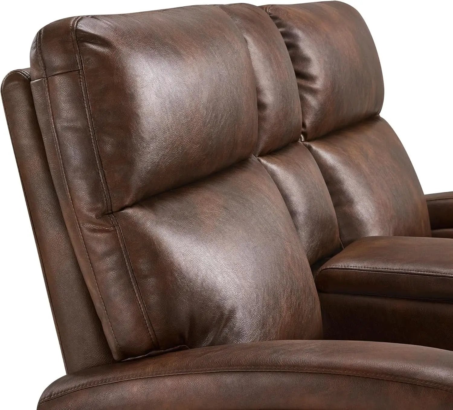 65.7 Inch Dark Brown Zero Wall Power Recliner Loveseat from PriceLows™