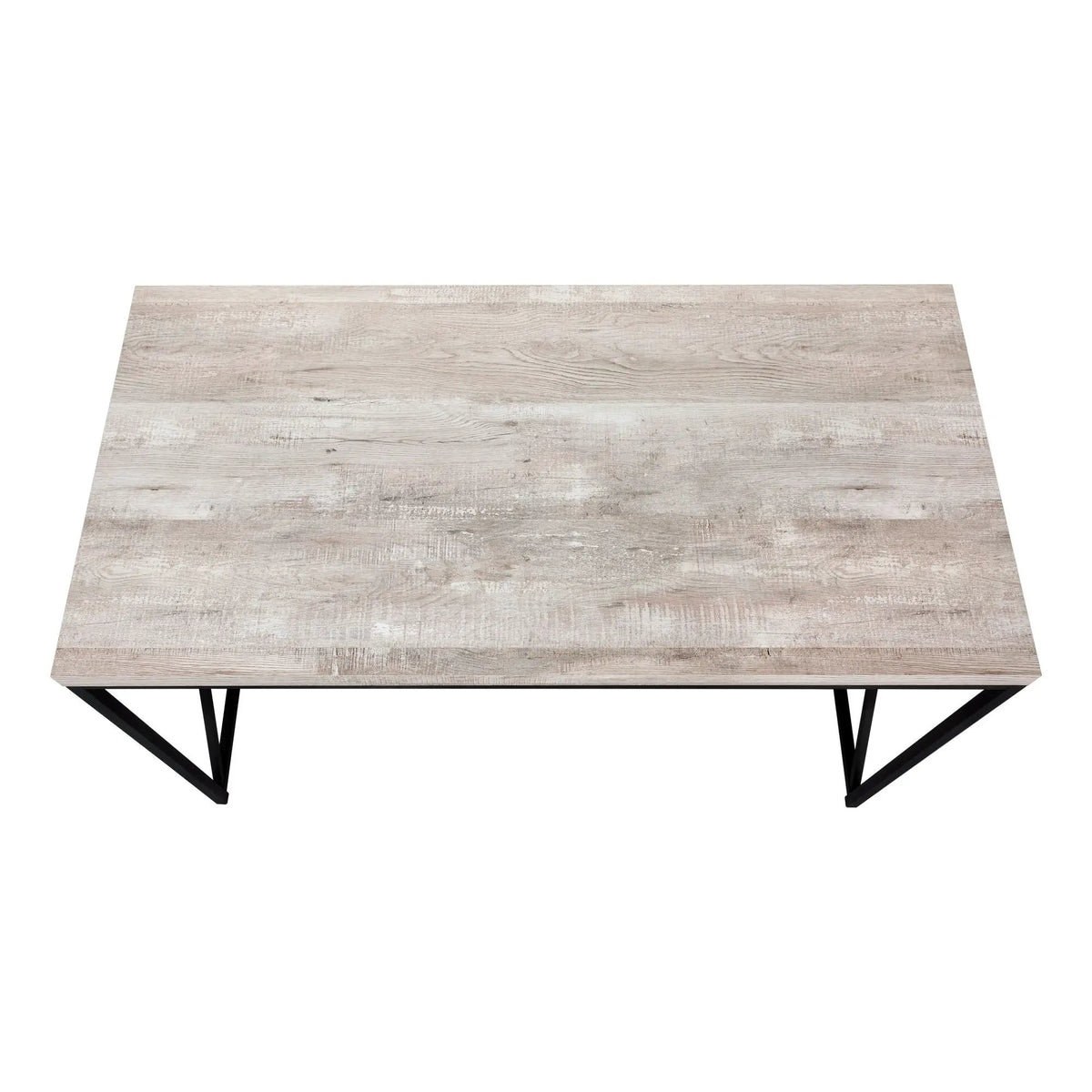 Glossy Computer Desk | 47.25 Inch Width | X-Design Metal Base | Easy-Clean Glossy Surface