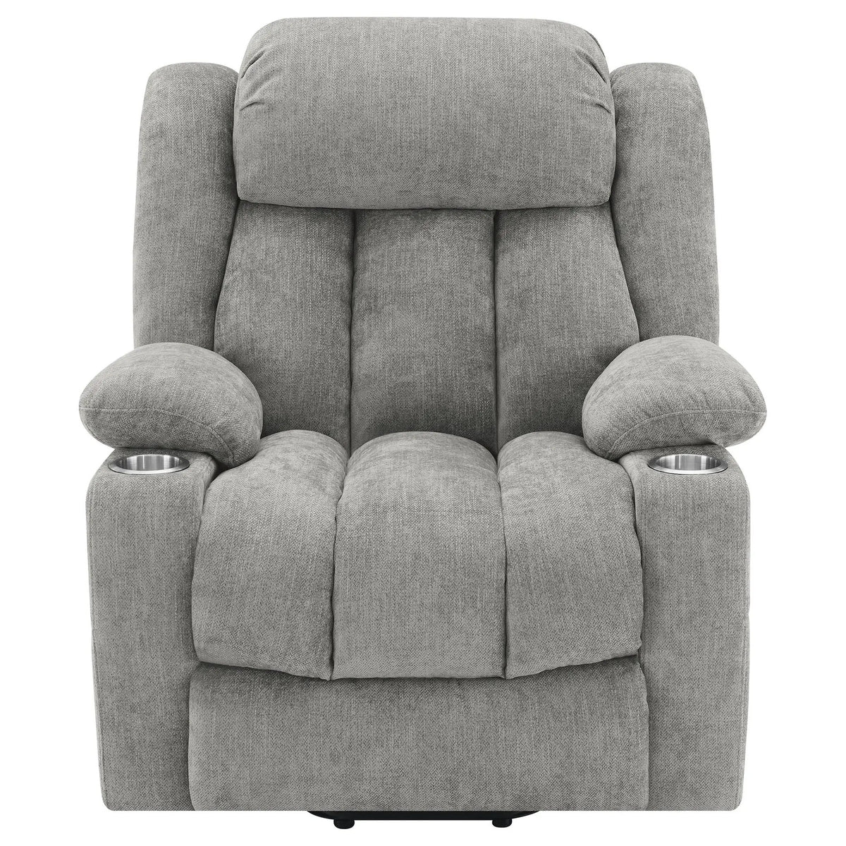 Beca Power Lift Recliner | Upholstered | Integrated Cupholders | USB Charging Port