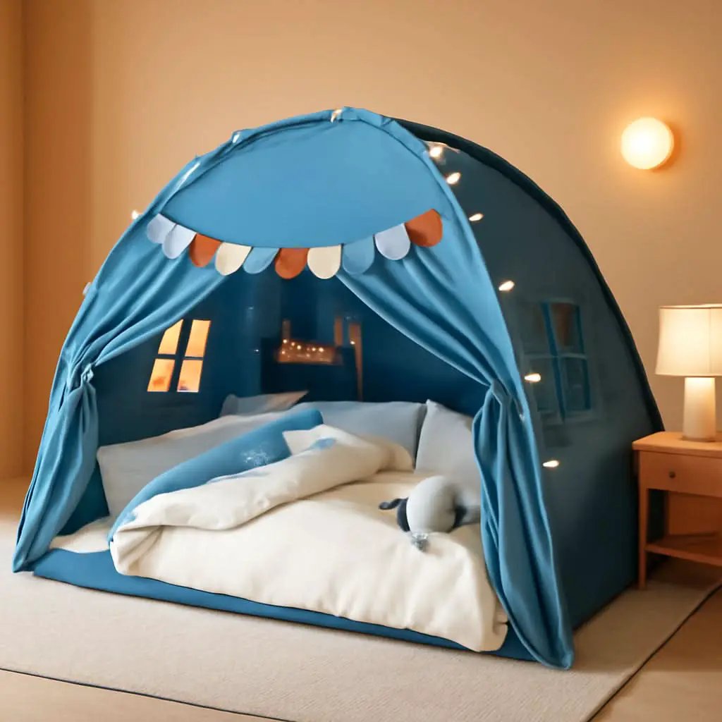 Fullsize Bedroom Canopy Playroom Privacy Tent Deluxe from PriceLows™