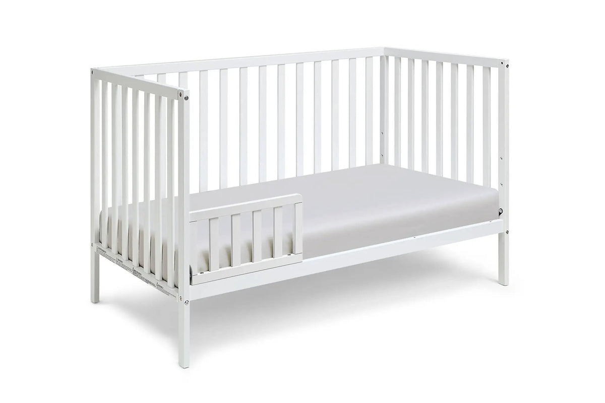 Palmer 3-In-1 Island Crib | Convertible To Toddler Bed And Daybed | Solid Wood Construction | Soft Color