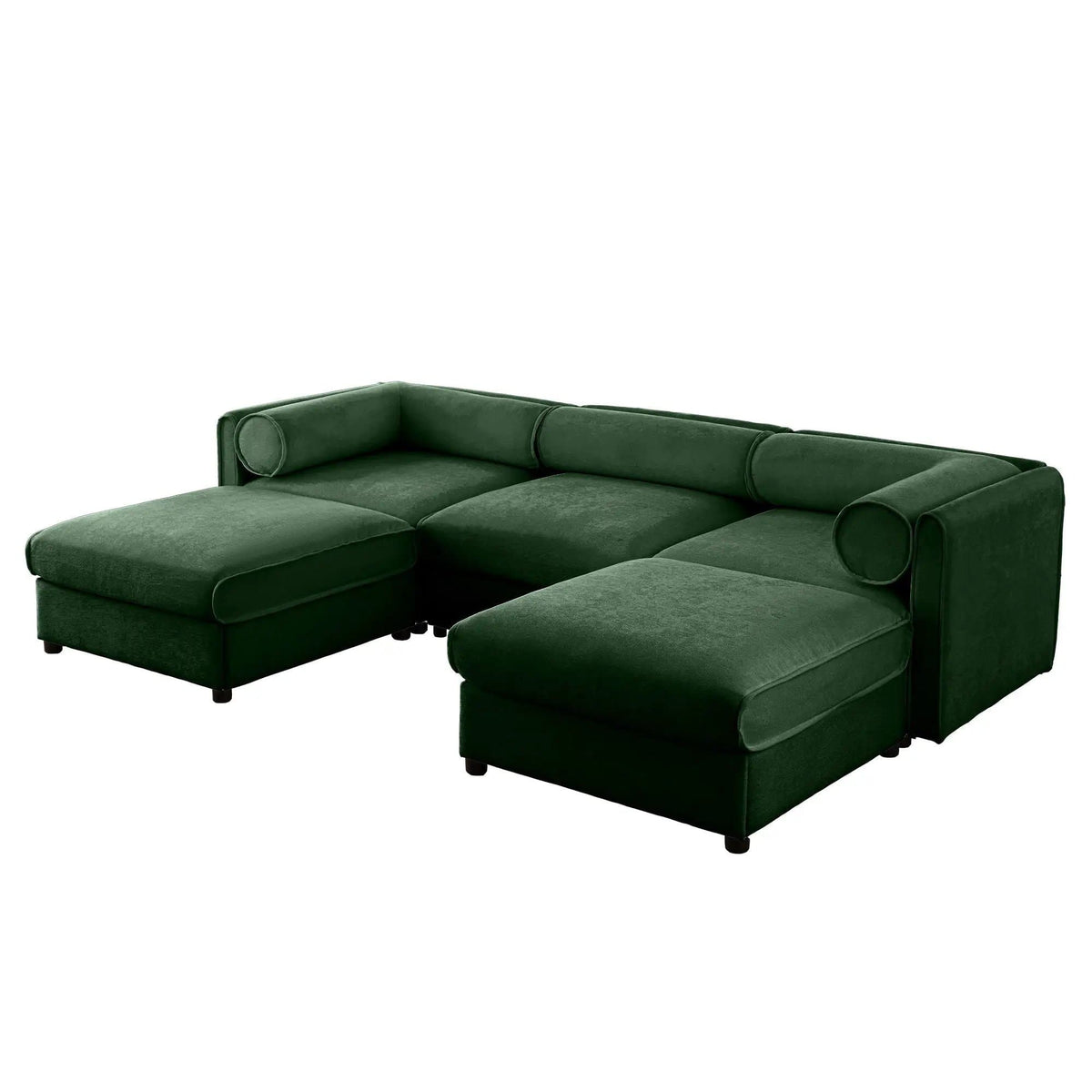 Contemporary Elegant Sofa With Storage And Ottoman 2 Piece Living Room Set | 2 Piece Living Room Set | Living Room Furniture | Living Room