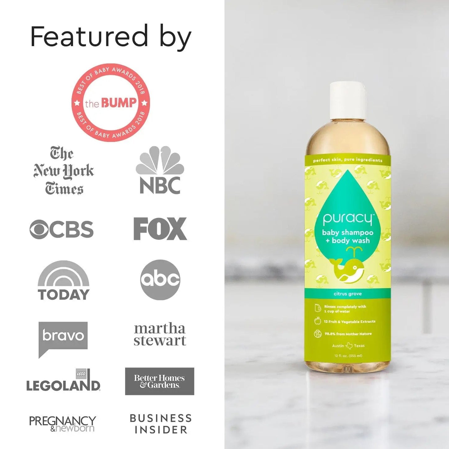 Baby Shampoo & Body Wash (Tear-Free) from PriceLows™