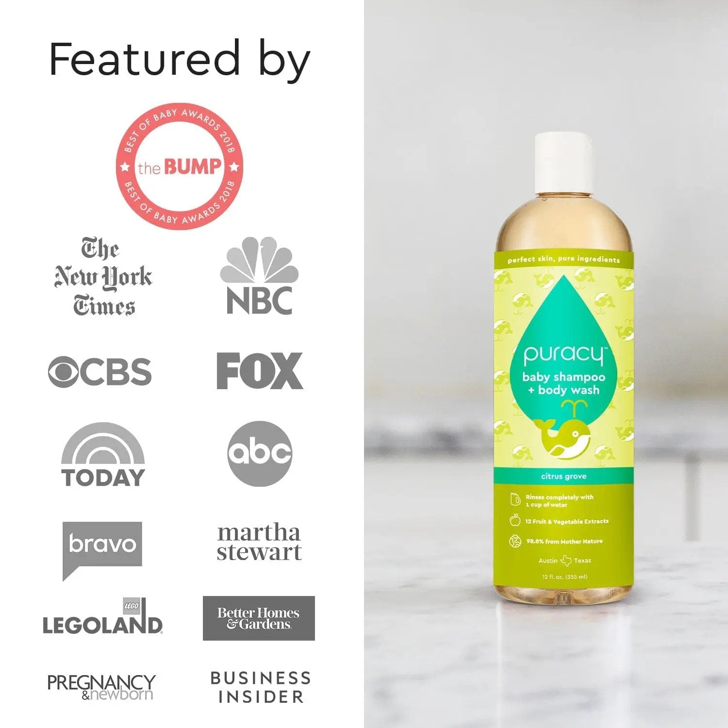 Baby Shampoo & Body Wash (Tear-Free) from PriceLows™