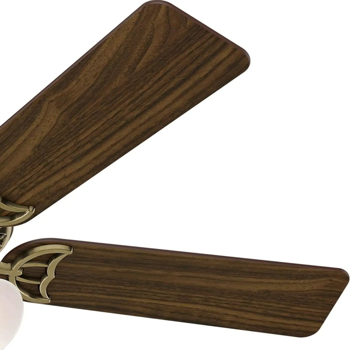 Antique Brass 52 Inch Ceiling Fan With LED Light Kit from PriceLows™
