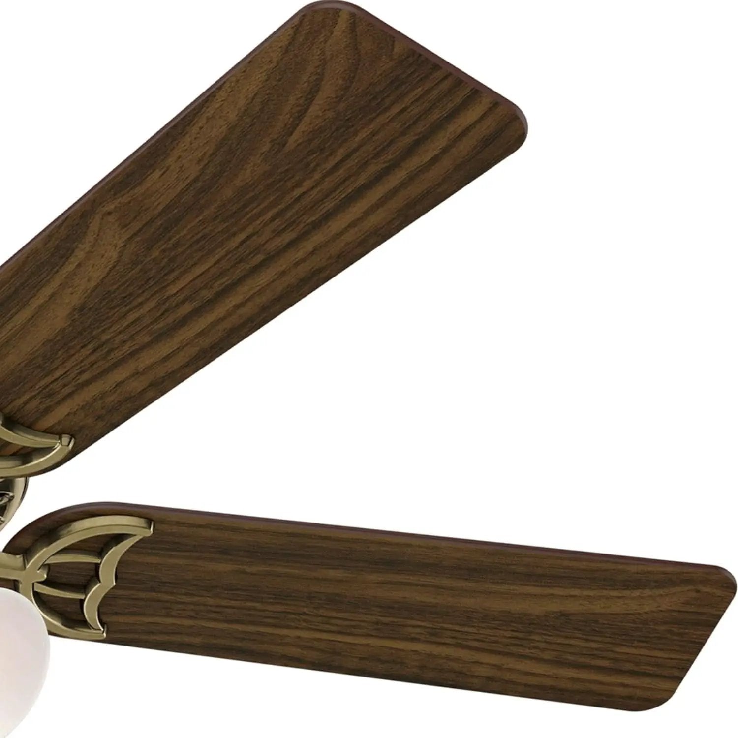 Antique Brass 52 Inch Ceiling Fan With LED Light Kit from PriceLows™