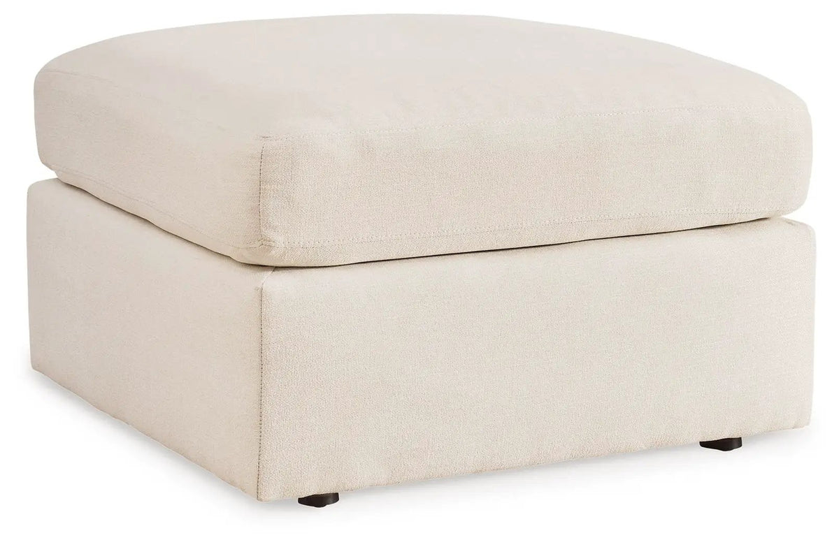 Modmax Oversized Ottoman | 32 Inch Square | Contemporary Style | Low-Maintenance Lounging