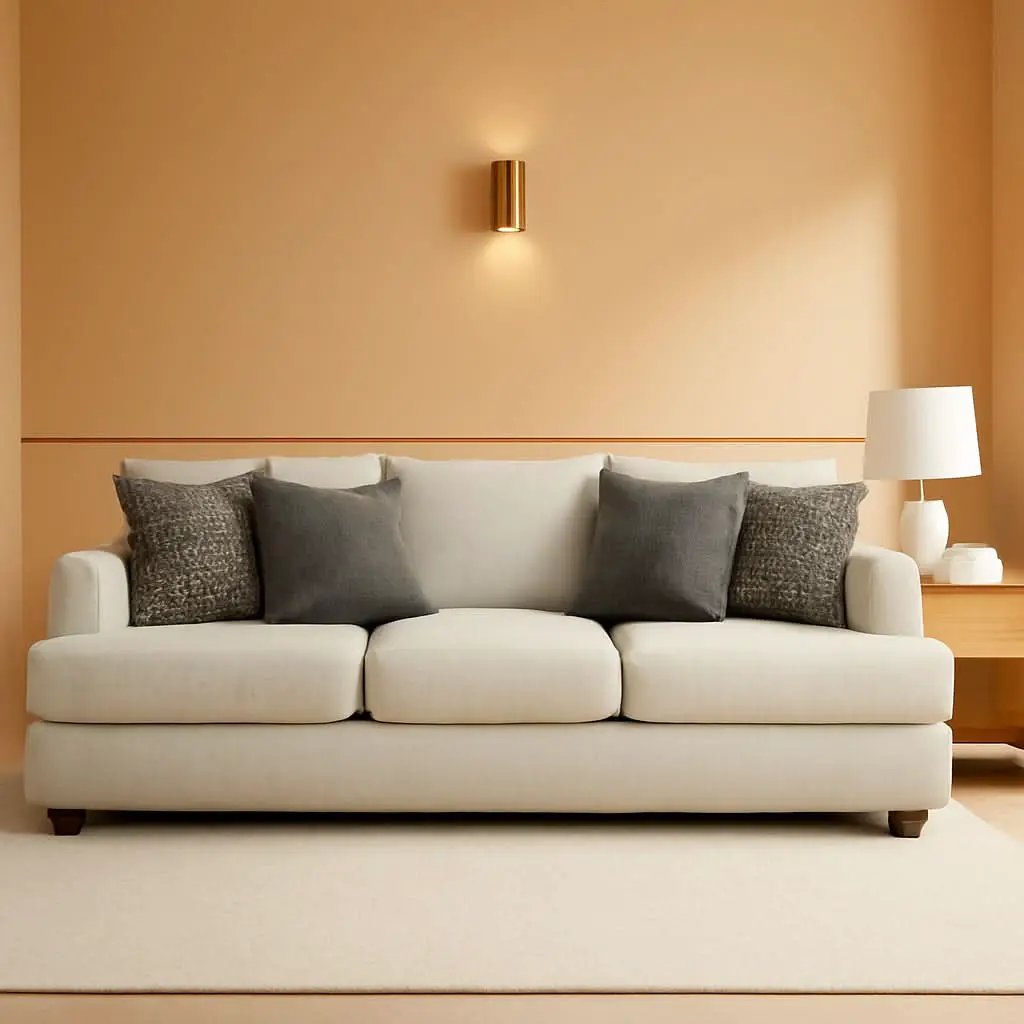 Soletren Premium Chenille Queen Sofa Sleeper White from PriceLows™