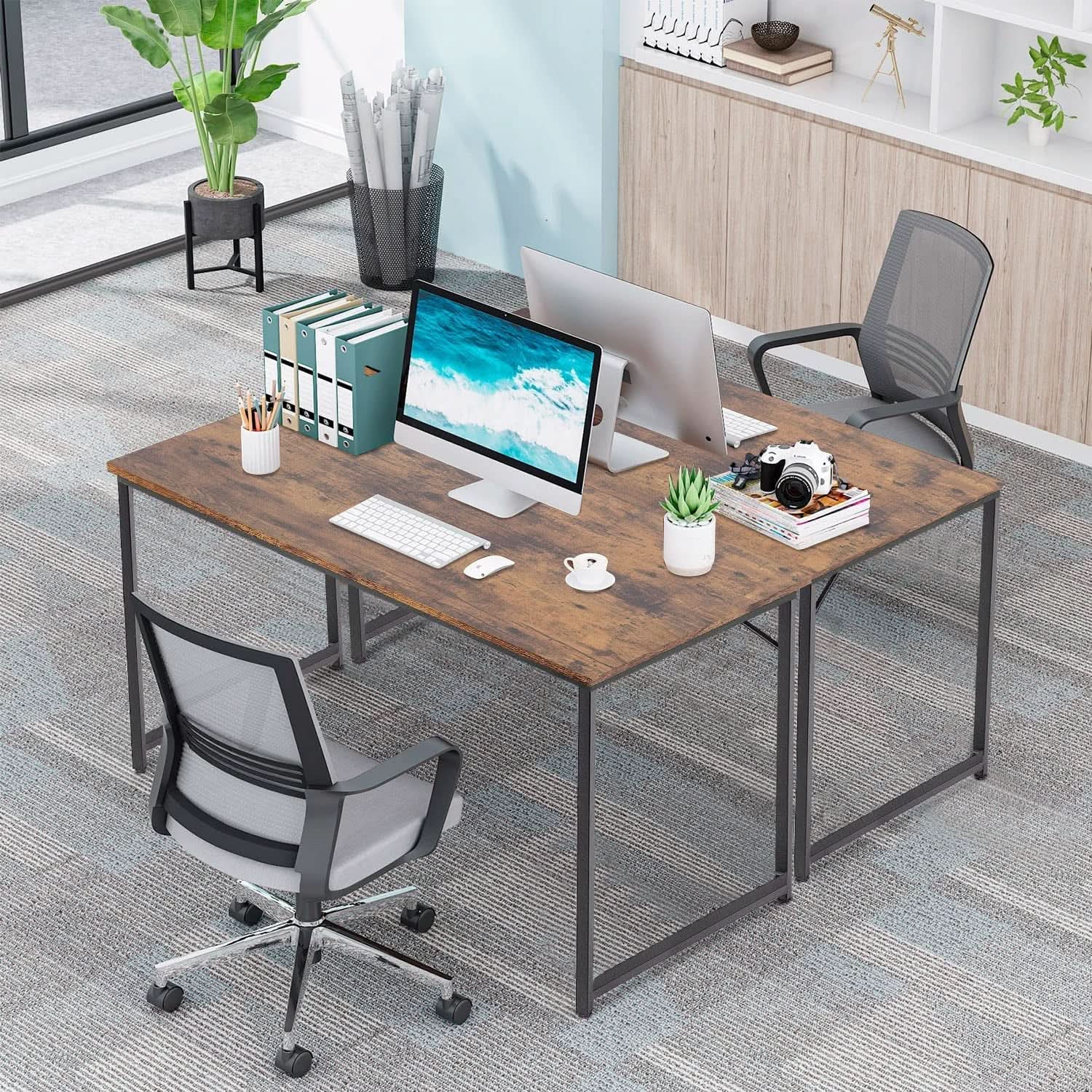 Industrial Laptop Desk 39.4 Inch Length 19.7 Inch Width from PriceLows™
