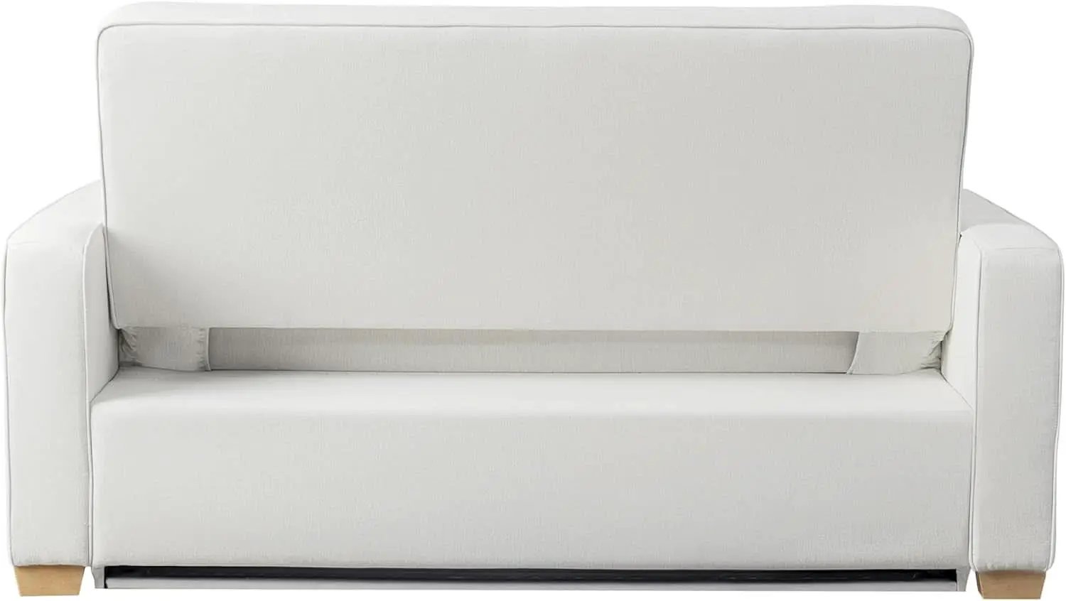 Queen Size Convertible Sleeper Sofa Oyster Upholstery from PriceLows™