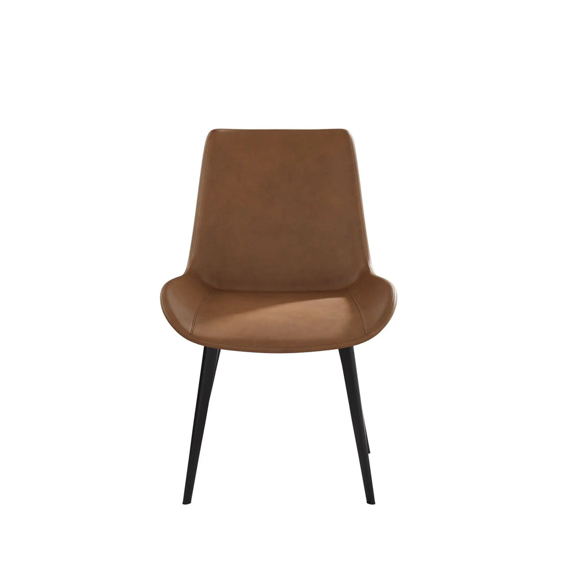 Modern Dining Chairs | Set Of 2 | Metal Legs | Ergonomic Design