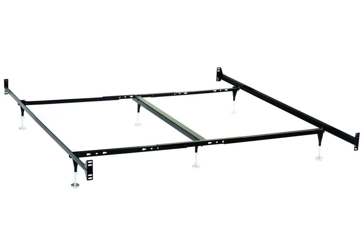 Esme Queen or E King Bed Frame Black (Headboard & Footboard) | 60.5 x 82.5 x 9.25 in | Bedroom Furniture | Bedroom