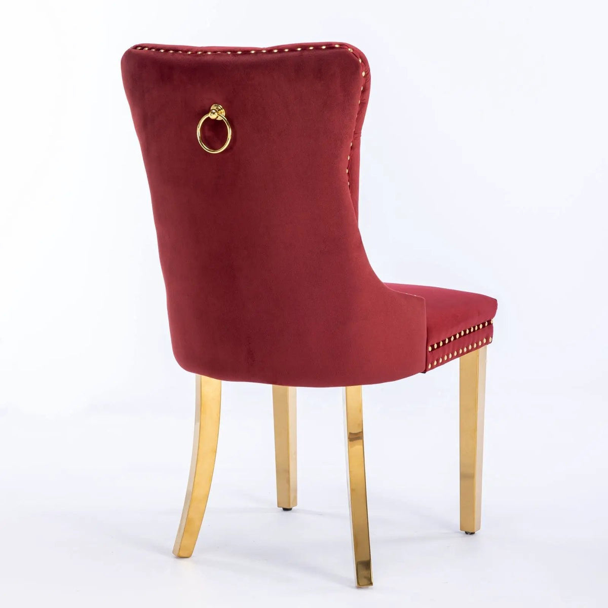 Dining Chair | Tufted Upholstery | Solid Wood Frame | Set Of 2