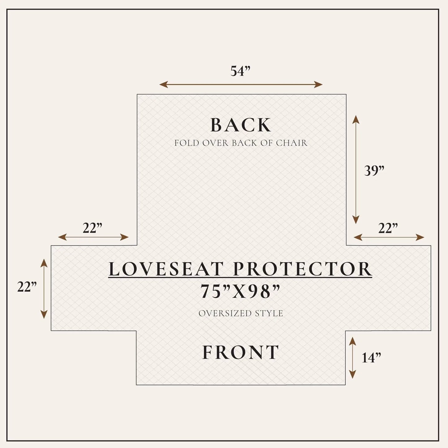 Medallion Solid Furniture Protector - Elenor Collection from PriceLows™