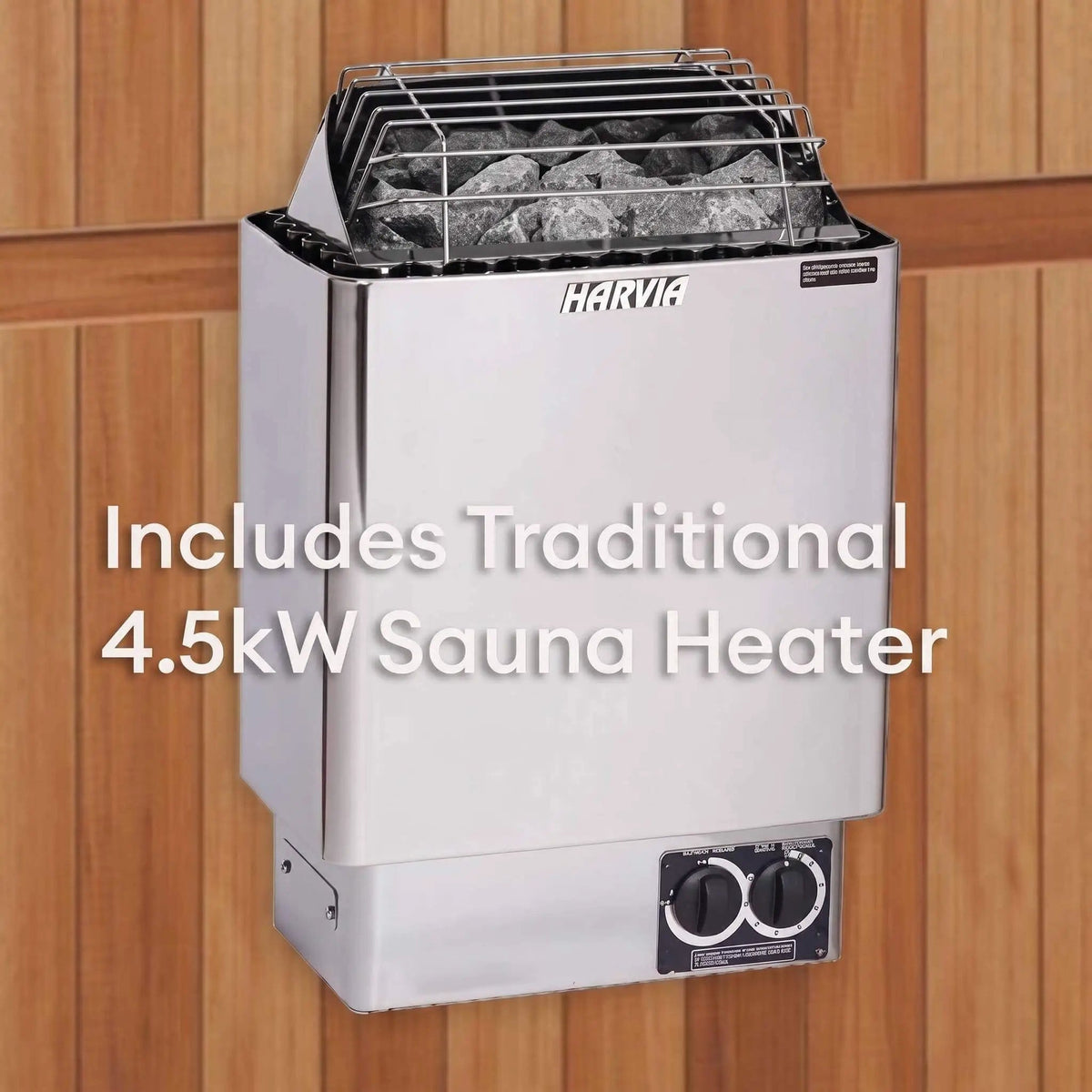 Finnmark FD-5 Trinity XL 4-Person Home Infrared & Steam Sauna Combo | 4-Person | Outdoor Living Use | Outdoor Living
