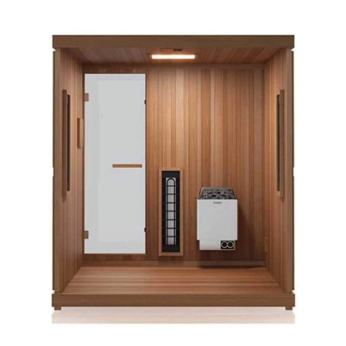 Finnmark FD-5 Trinity XL 4-Person Home Infrared & Steam Sauna Combo | 4-Person | Outdoor Living Use | Outdoor Living