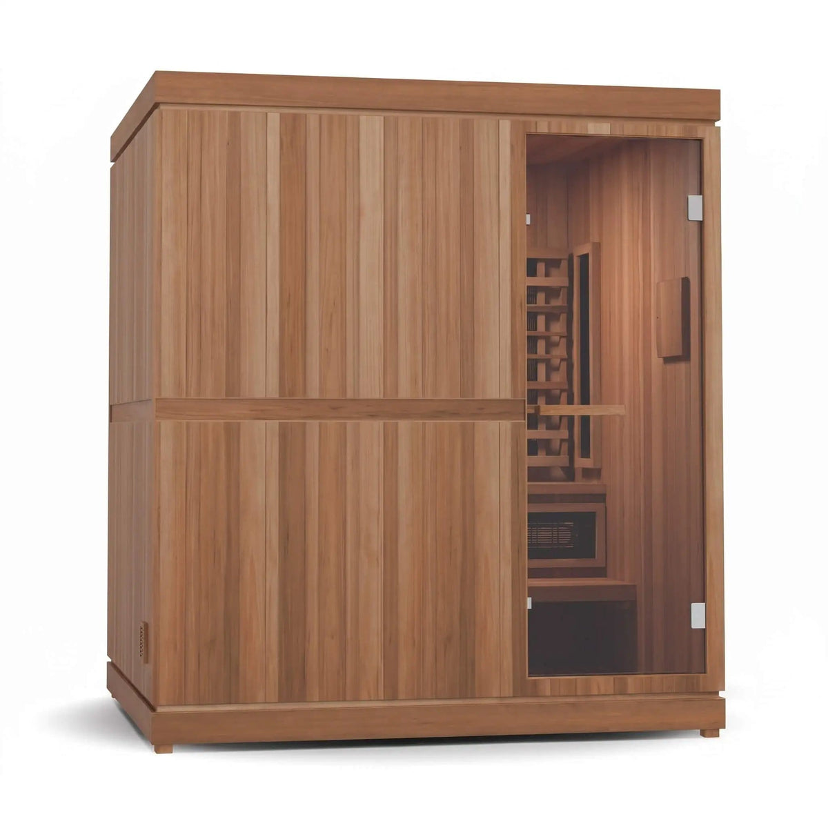 Finnmark FD-5 Trinity XL 4-Person Home Infrared & Steam Sauna Combo | 4-Person | Outdoor Living Use | Outdoor Living