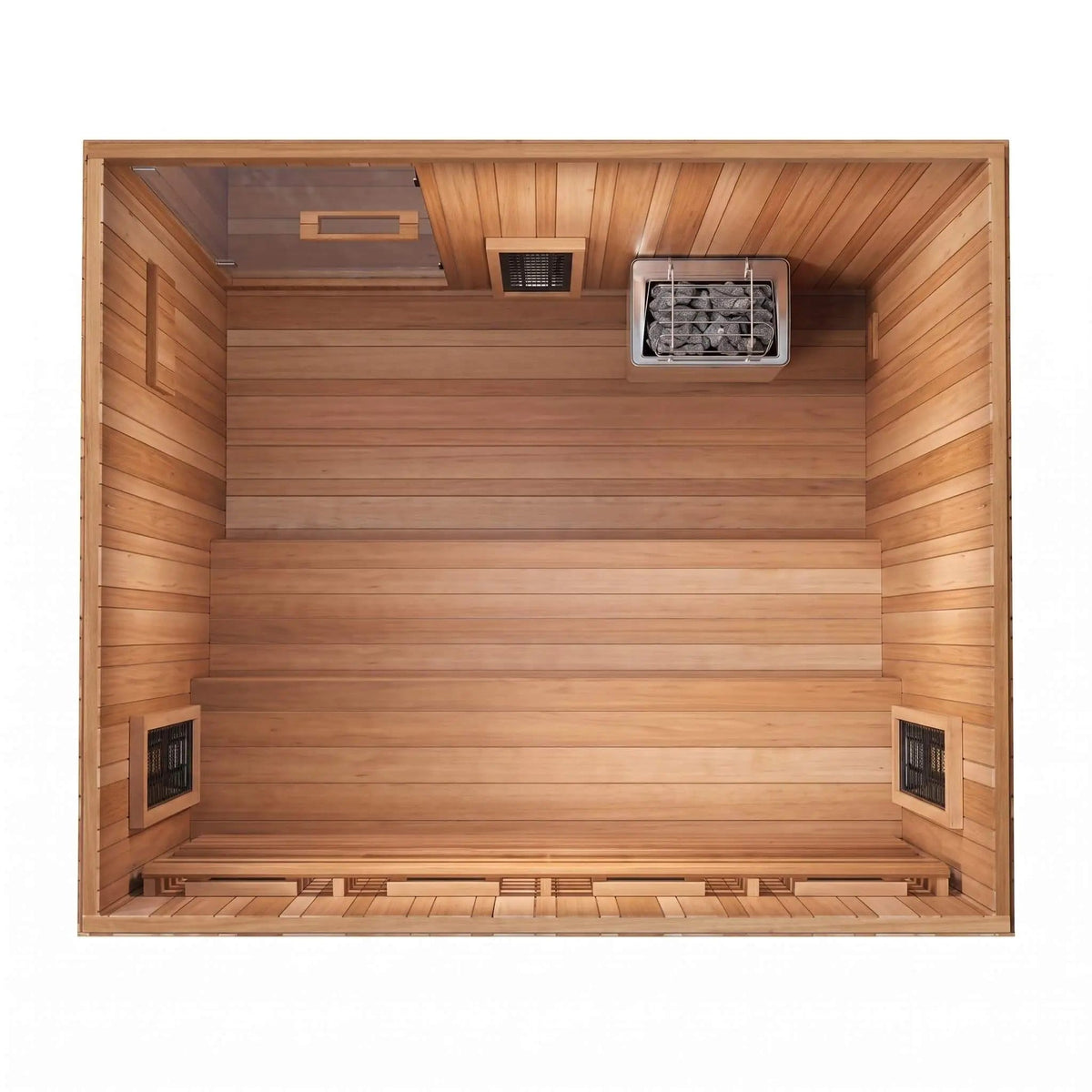 Finnmark FD-5 Trinity XL 4-Person Home Infrared & Steam Sauna Combo | 4-Person | Outdoor Living Use | Outdoor Living
