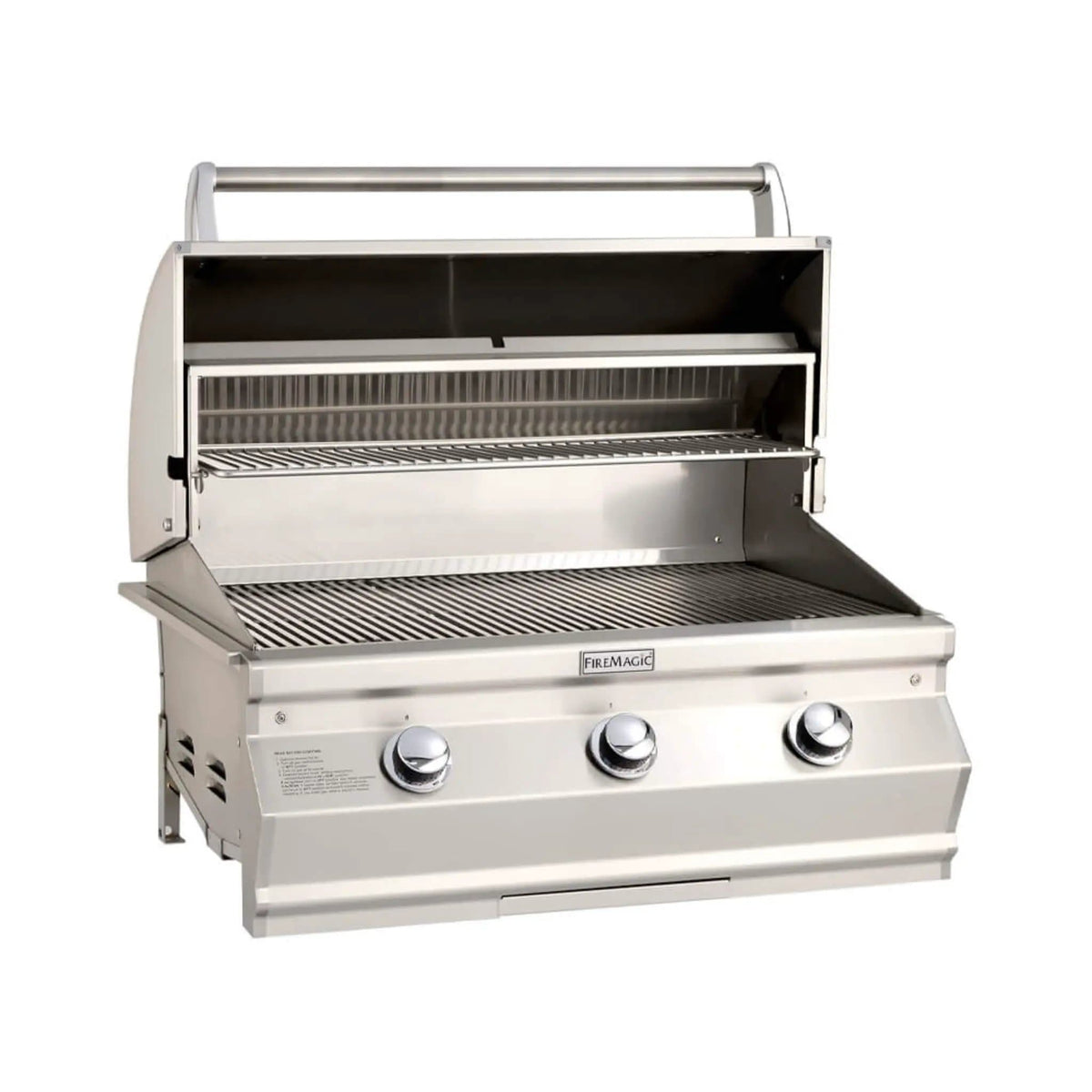 Fire Magic Choice 30-Inch Multi-User Built-In Grill With Analog Thermometer | 30 Inch | Stainless Steel | Outdoor Grill