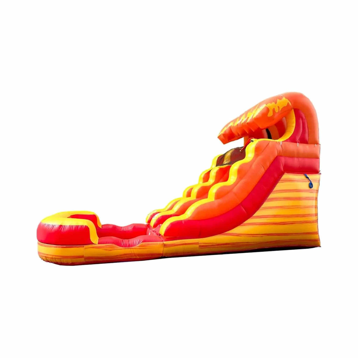 Large Fire Marble Inflatable Water Slide With Pool And Blower | Marble | Inflatable Bouncer | Home