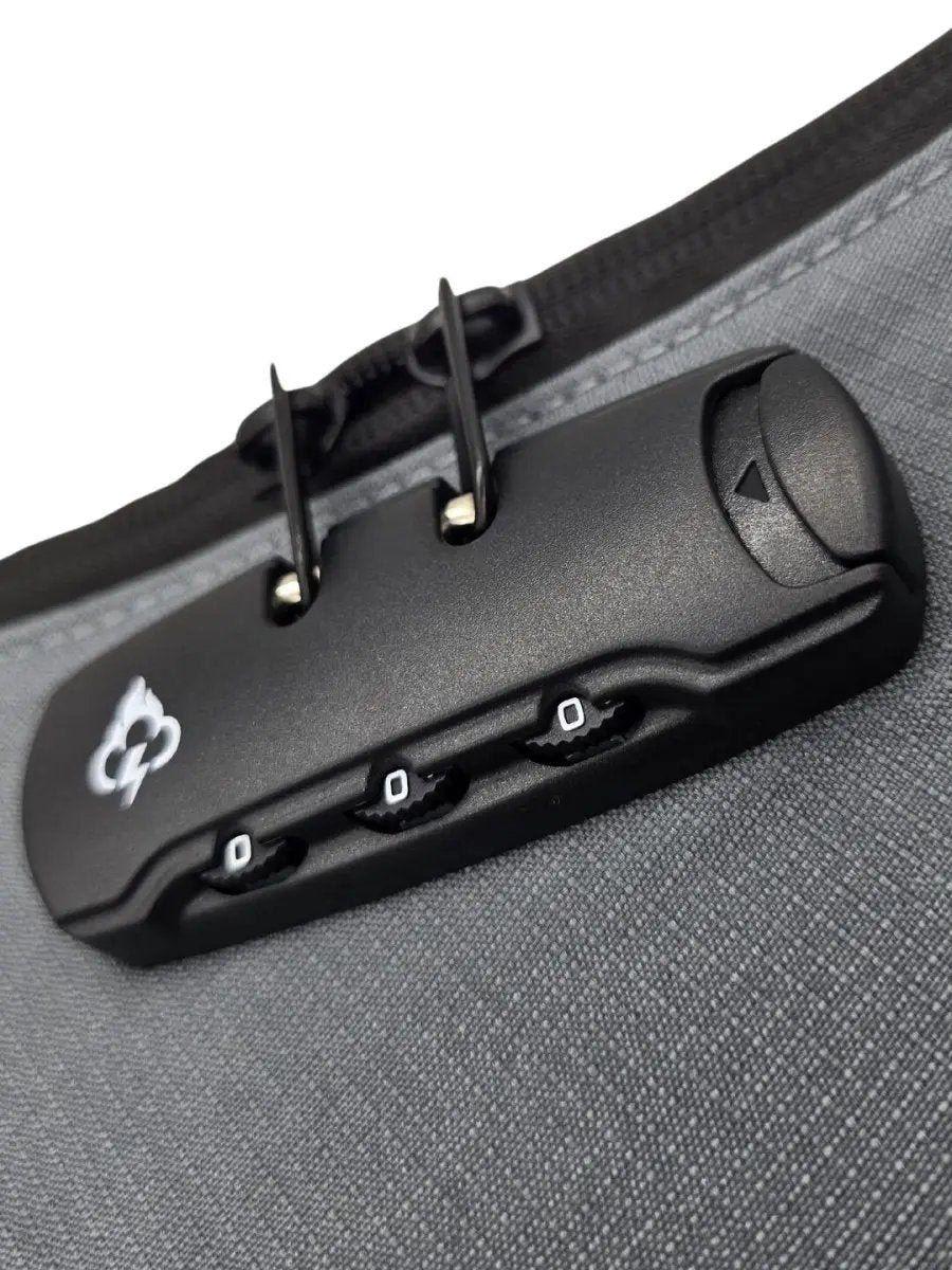Smell Proof Crossbody Bag | Activated Carbon Liner | Hidden Lock | One Size
