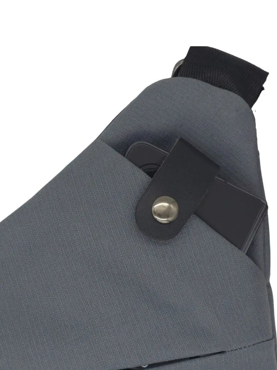 Smell Proof Crossbody Bag | Activated Carbon Liner | Hidden Lock | One Size