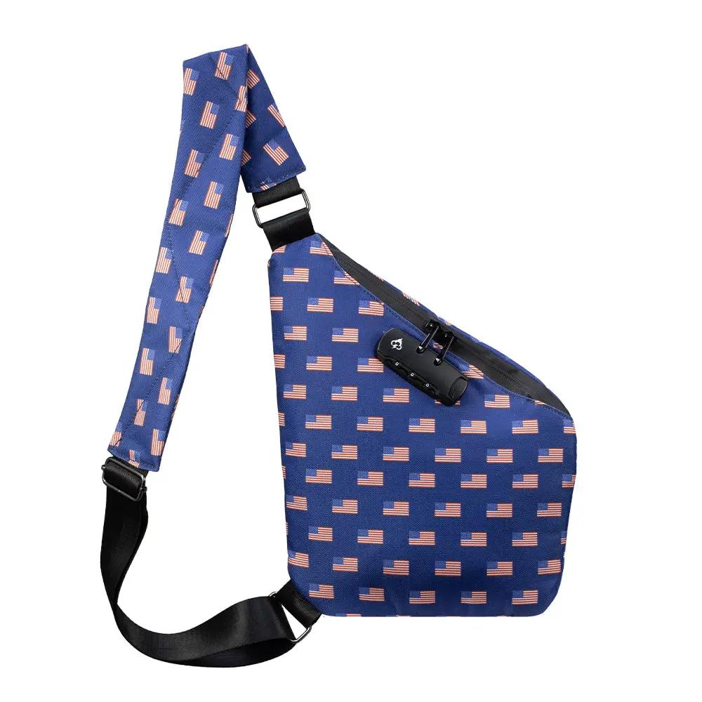 Smell Proof Crossbody Bag | Activated Carbon Liner | Hidden Lock | One Size