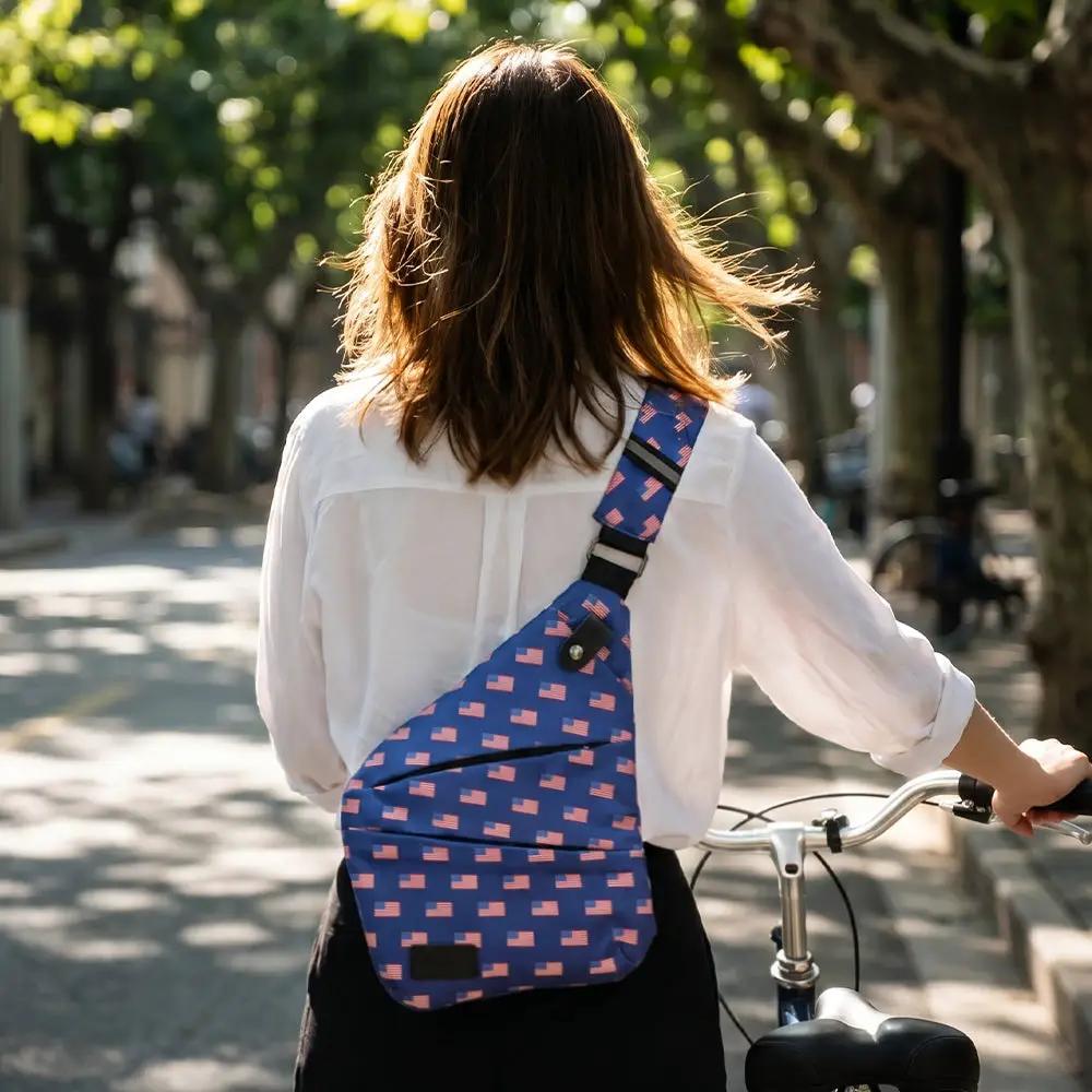 Smell Proof Crossbody Bag | Activated Carbon Liner | Hidden Lock | One Size