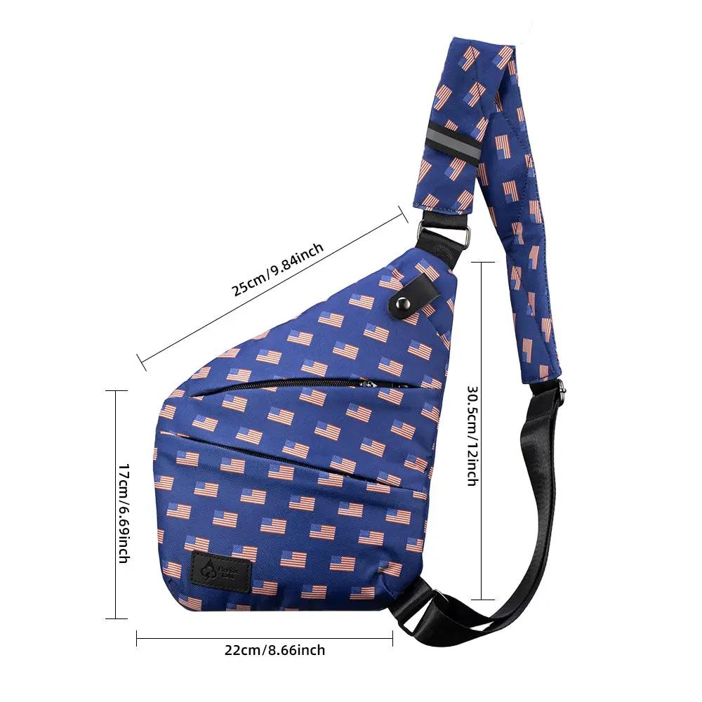 Smell Proof Crossbody Bag | Activated Carbon Liner | Hidden Lock | One Size