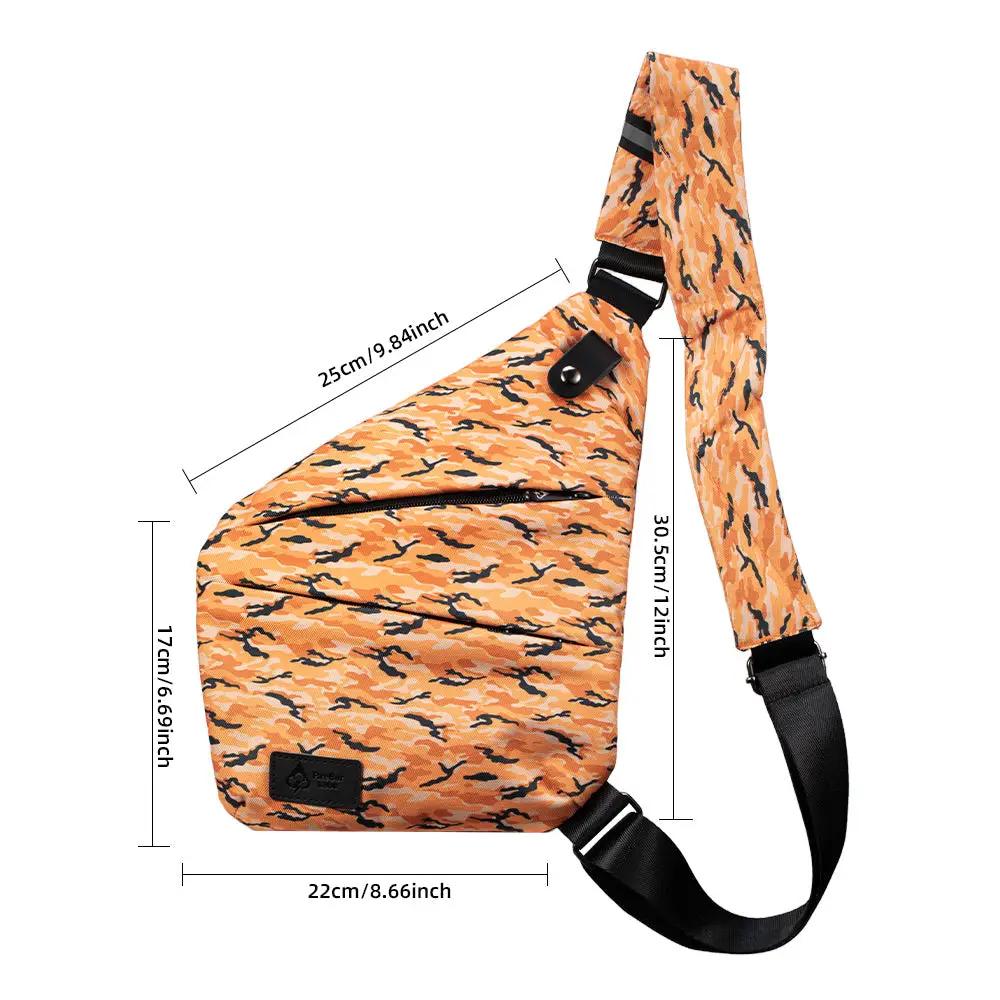 Smell Proof Crossbody Bag | Activated Carbon Liner | Hidden Lock | One Size