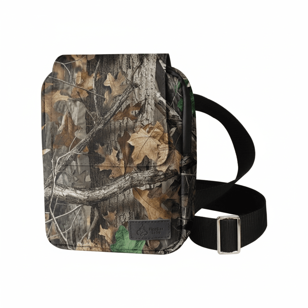 Smell Proof Messenger Bag | Airtight Seal | Hidden Lock